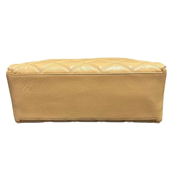 Marc Jacobs Tan Leather Quilted Handbag - Picture 5 of 13